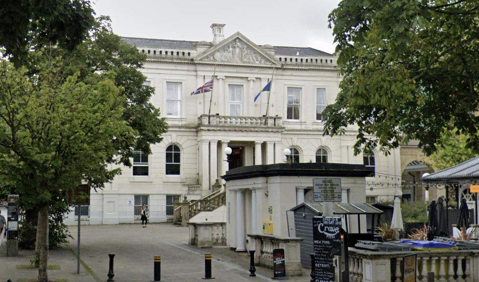 \u200bTh\u200be meeting at Southport Town Hall was disrupted