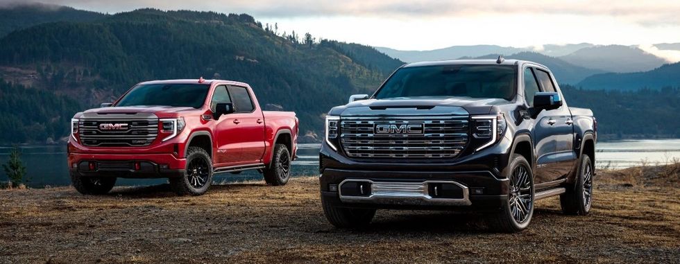 \u200bThe 2022 GMC Sierra AT4X and Sierra Denali Ultimate