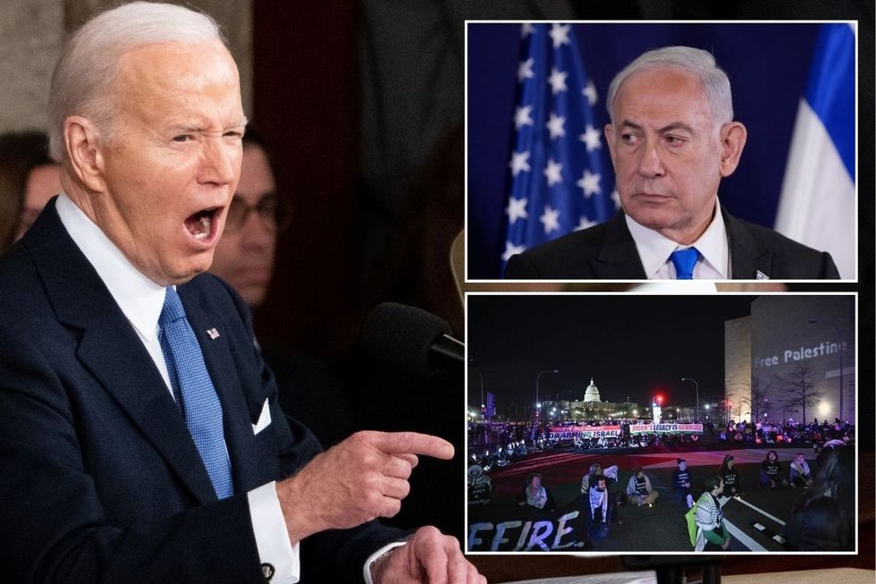 \u200bThe 46th President made the comments about the Israeli Prime Minister after his third State of the Union address