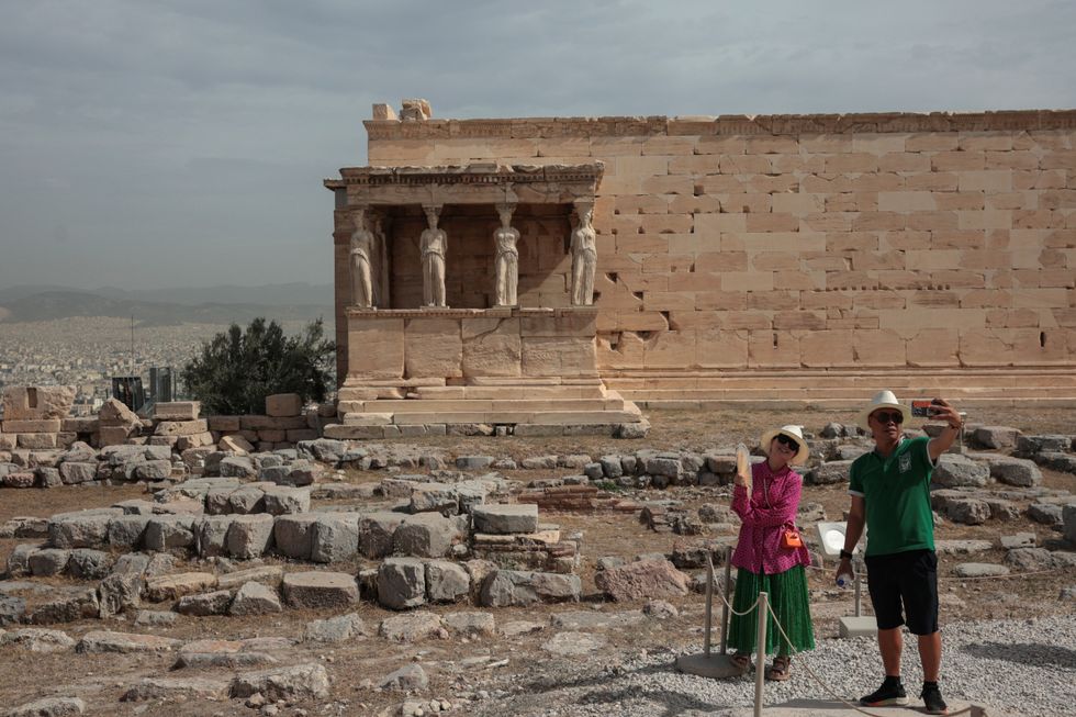\u200bThe Acropolis in Greece