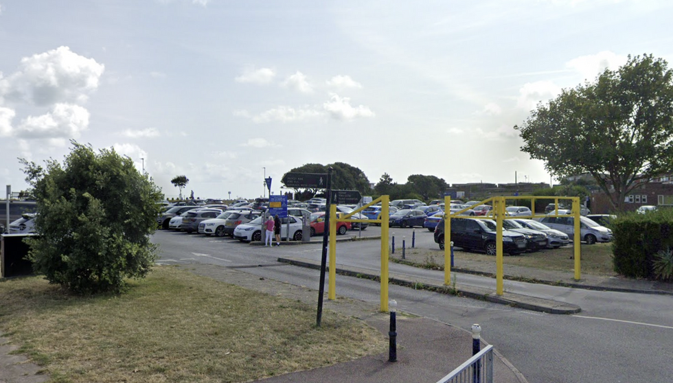 \u200bThe adjacent car park