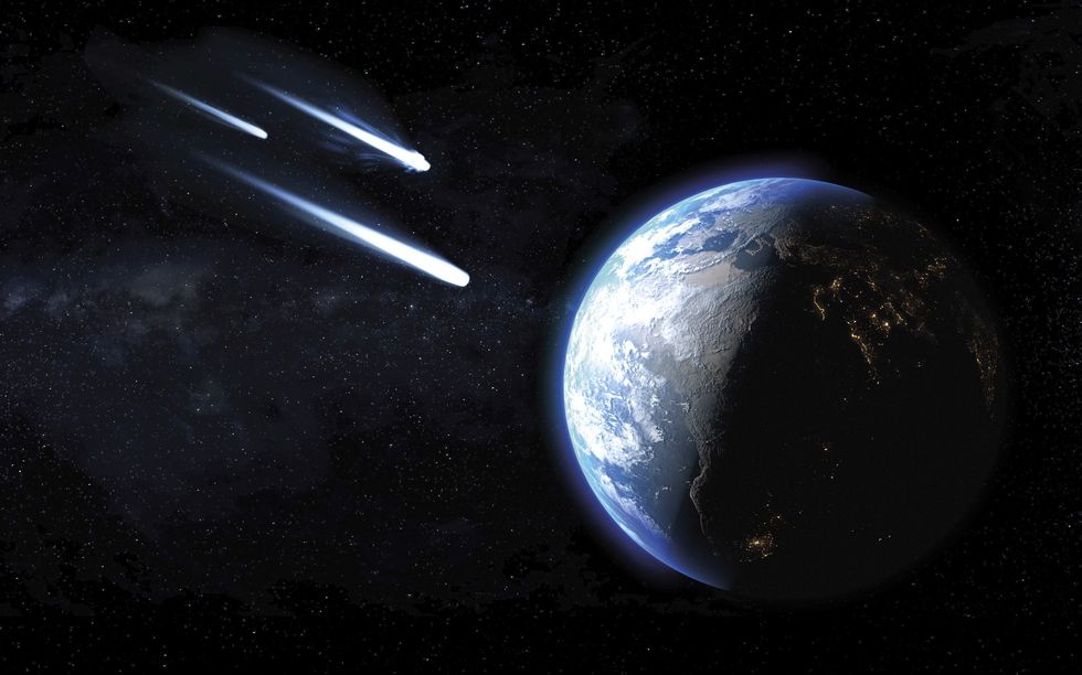 \u200bThe Asteroid is set to whizz past the Earth (file pic)