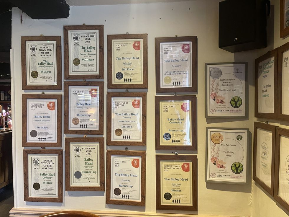 \u200bThe Bailey Head has won numerous awards