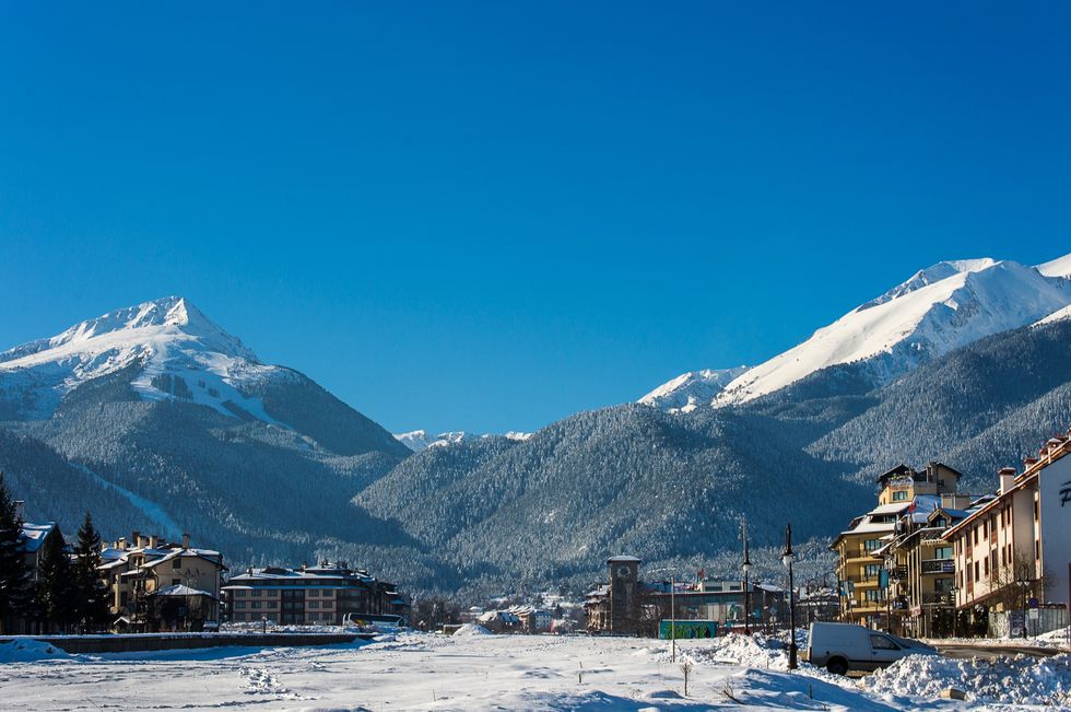 \u200bThe Bansko Ski Resort in Bulgaria