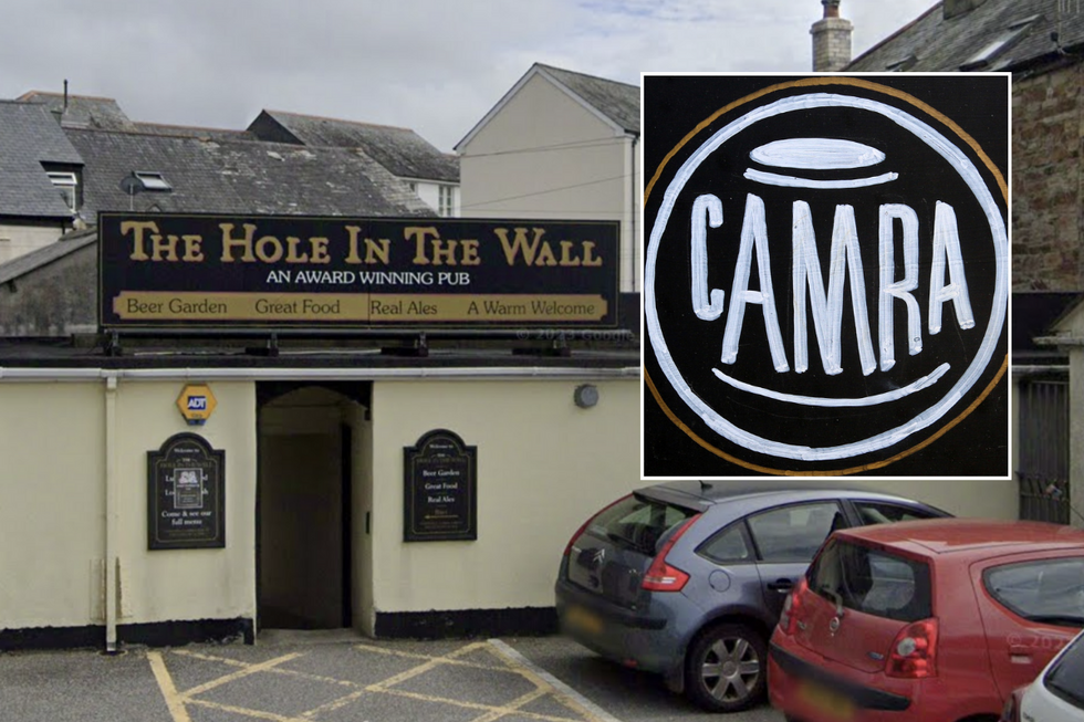 \u200bThe Bodmin pub had its award taken off it