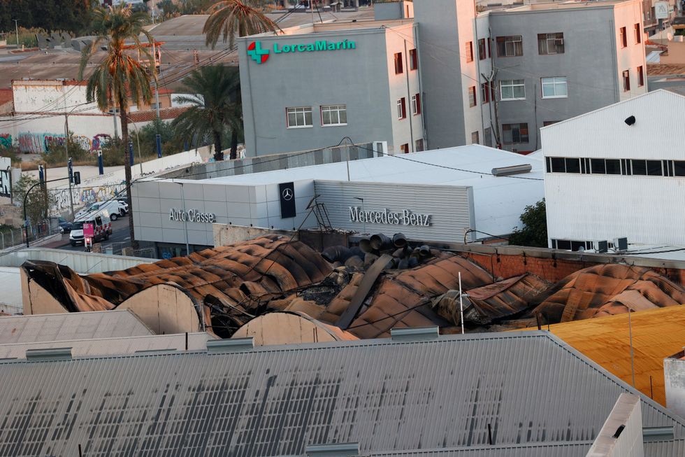 \u200bThe burnt remains of the nightclub