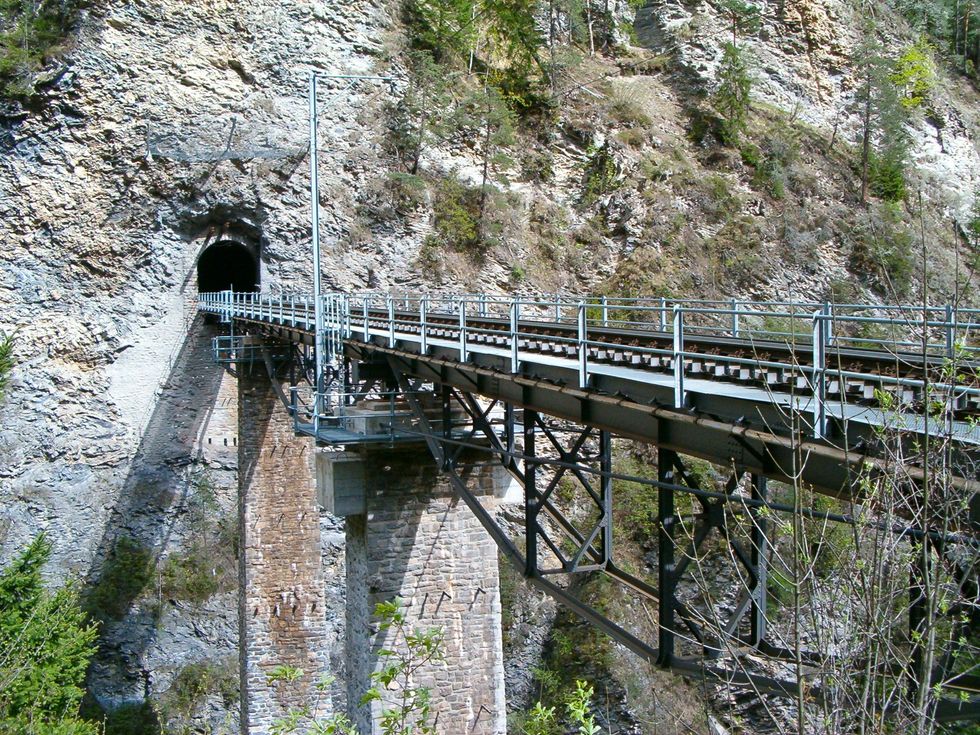\u200bThe Castielertobel Viaduct