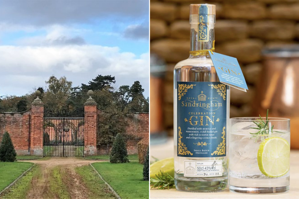 \u200bThe "Celebration Gin\u201d contains ingredients from the Walled Garden