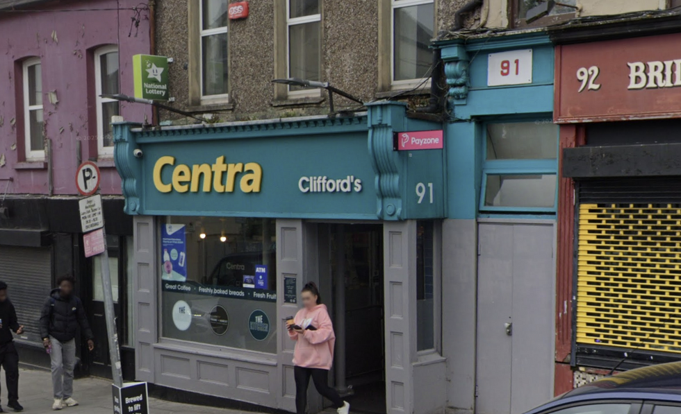 \u200bThe Centra in Cork City where the winning ticket was purchased
