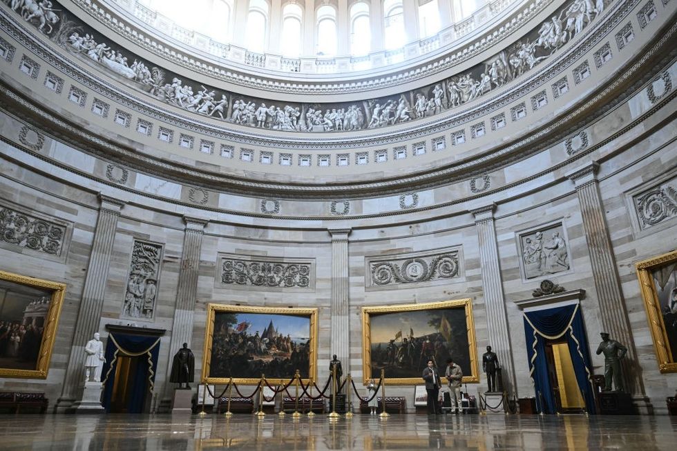 \u200bThe ceremony will now take place within the Rotunda