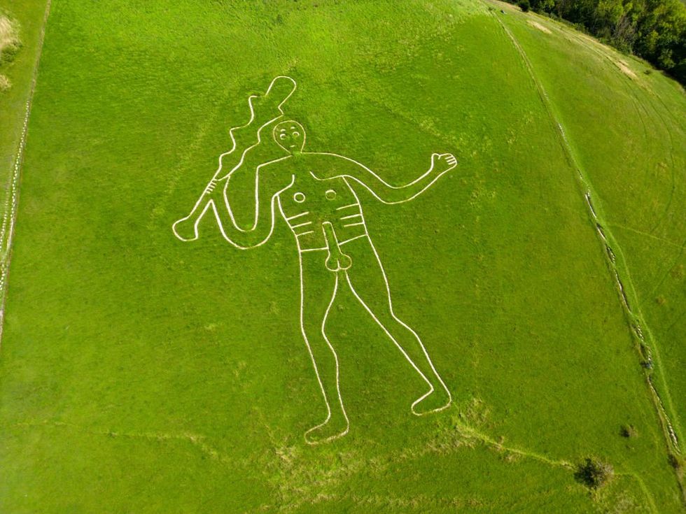 \u200bThe Cerne Abbas Giant