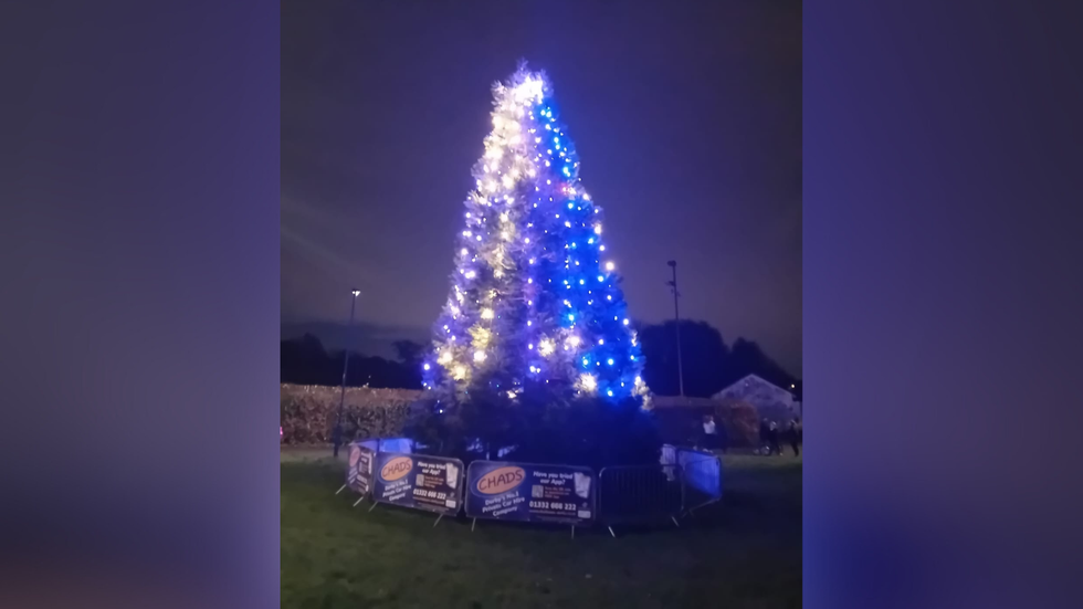 \u200bThe Chaddesden Christmas tree