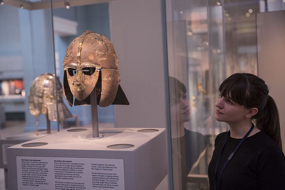 \u200bThe coin dates from the same period as the renowned Sutton Hoo ship burial