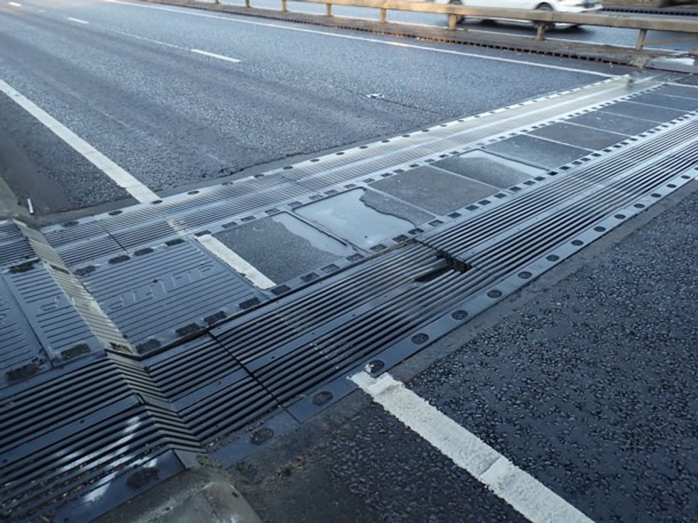 \u200bThe current damaged joint needs to be repaired in the interests of road safety