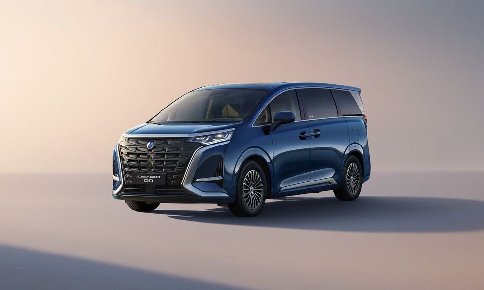 \u200bThe Denza D9 DM-i MPV is expected to launch later this year