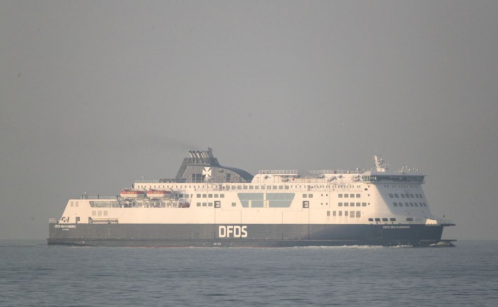 \u200bThe DFDS ship Cote d'Opale