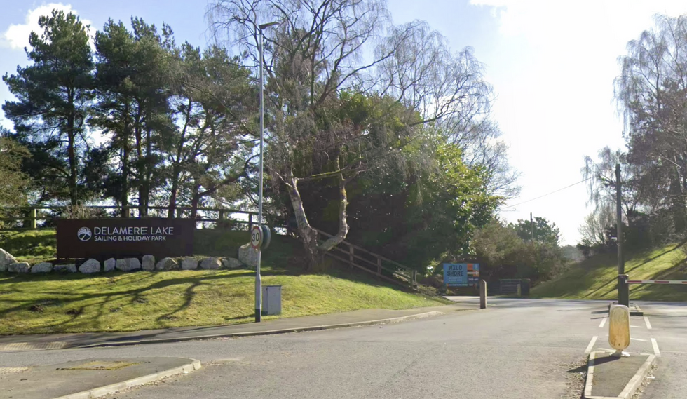 \u200bThe entrance to Delamere Lake