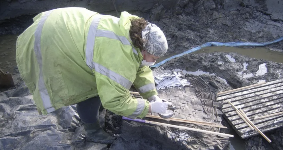 \u200bThe excavation taking place