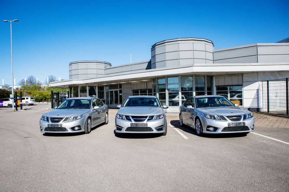 \u200bThe final Saab and Nevs electric cars have been sold at a final auction at the Trollh\u00e4ttan factory