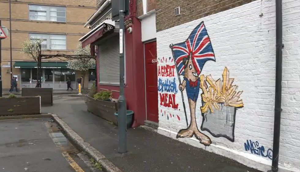 \u200bThe fish and chip shop in Greenwich