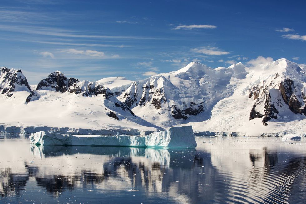 \u200bThe Gerlache Strait separating the Palmer Archipelago