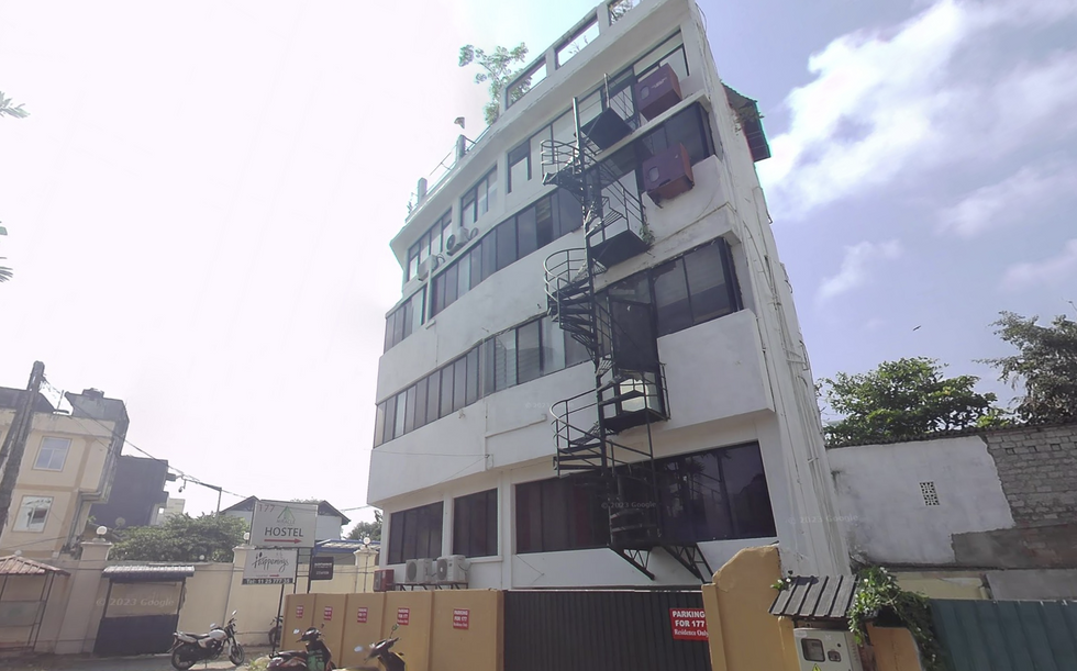 \u200bThe hostel in Sri Lanka