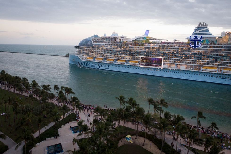 \u200bThe Icon of the Seas set off from Miami