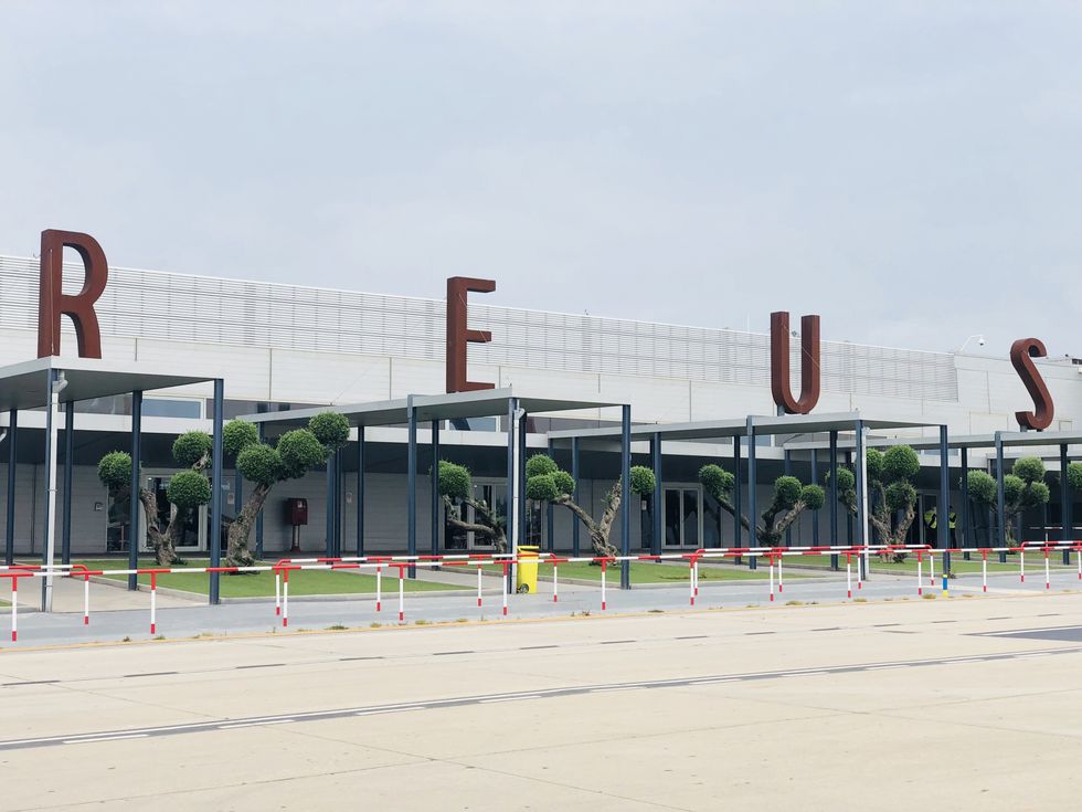 \u200bThe incident happened at Reus Airport (file pic)