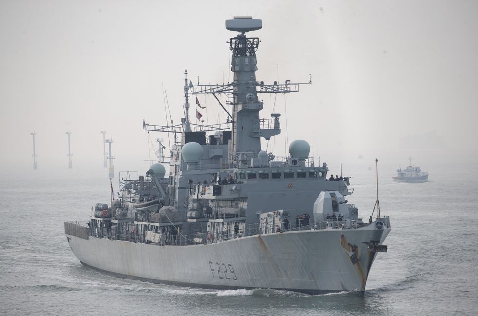 \u200bThe incident took place on HMS Lancaster