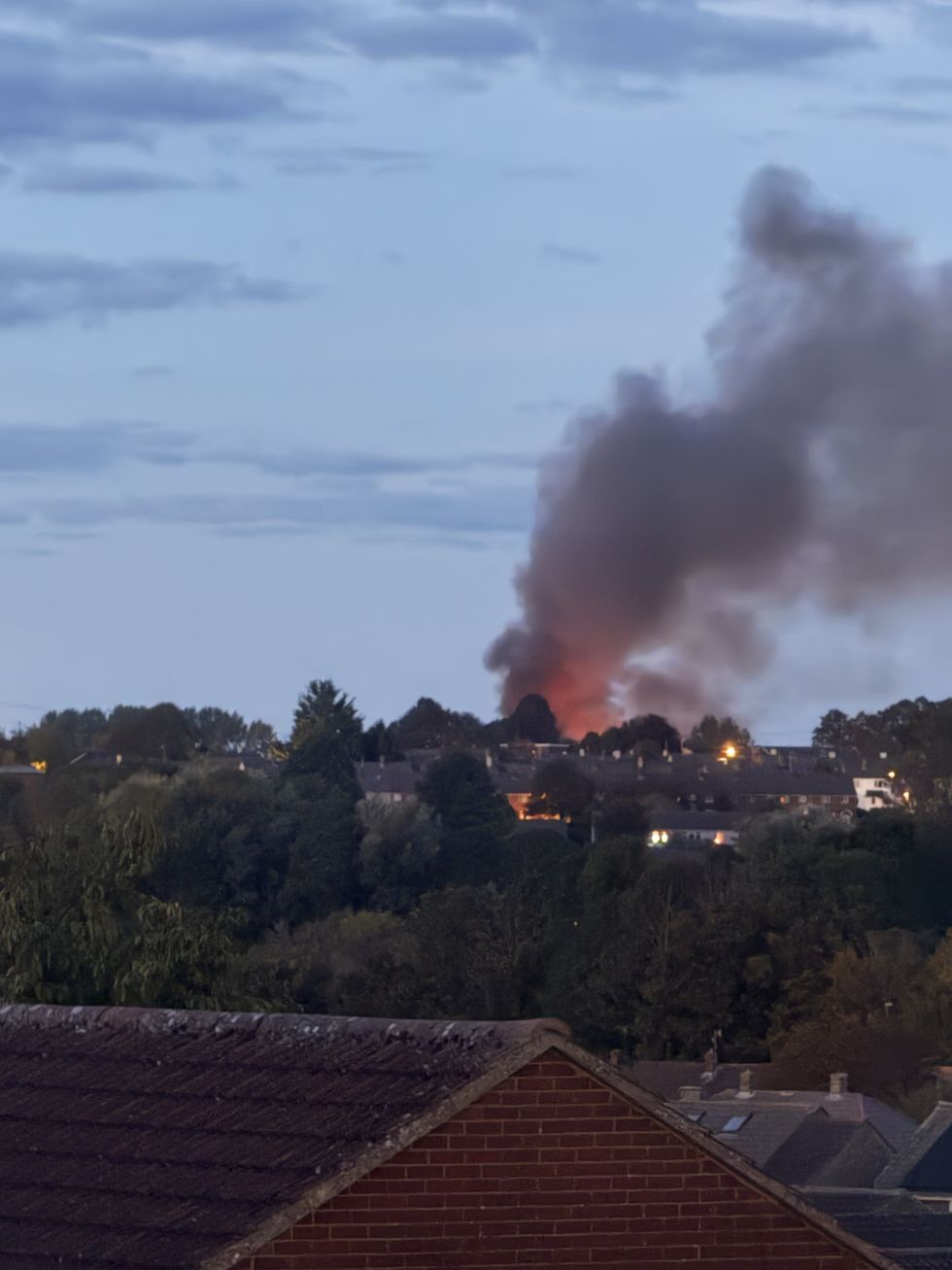 \u200bThe industrial estate was evacuated