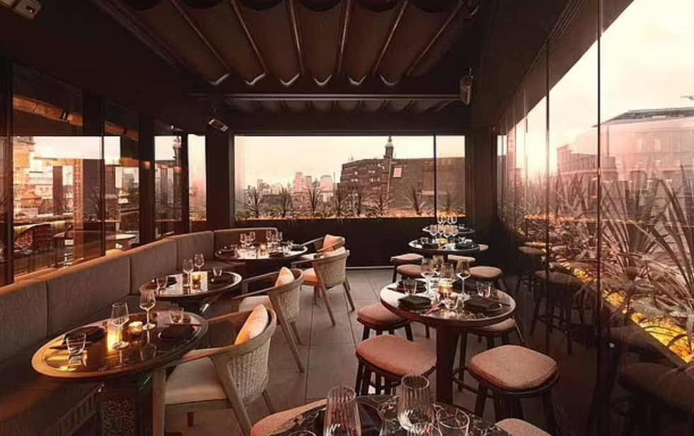 \u200bThe interior of Tattu, the restaurant where Henry worked