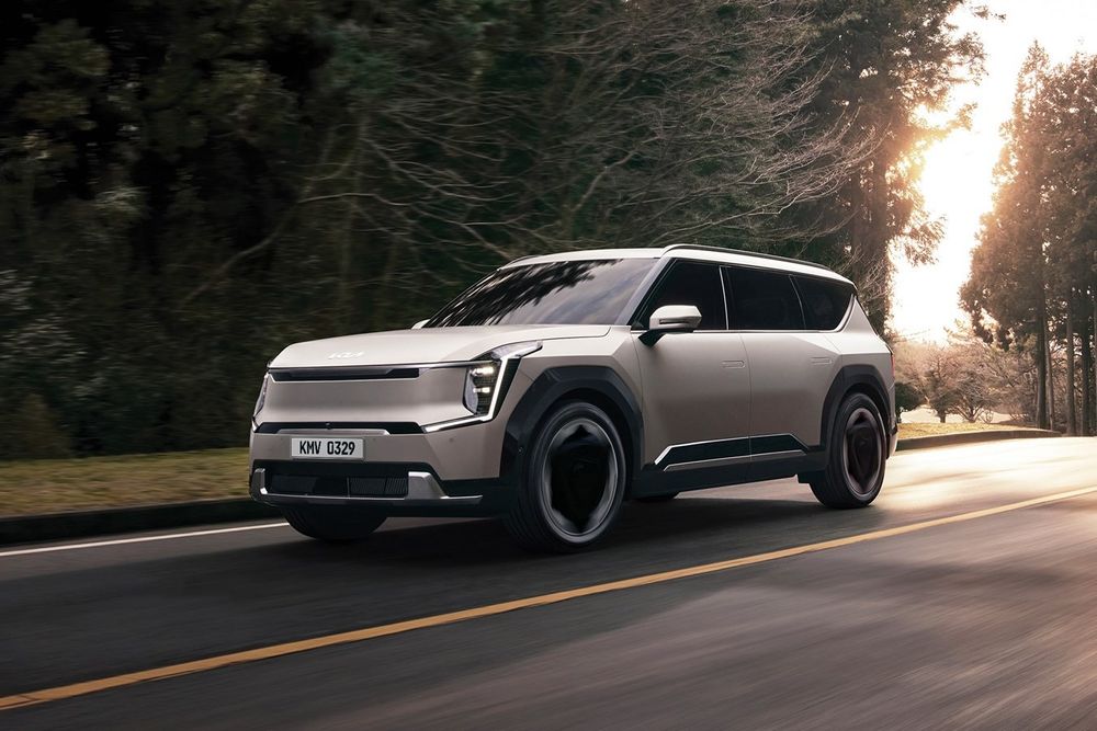 \u200bThe Kia EV9 electric SUV