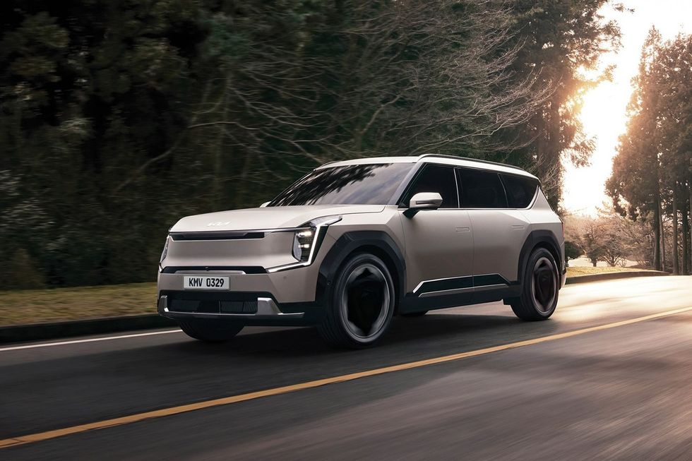 \u200bThe Kia EV9 electric SUV