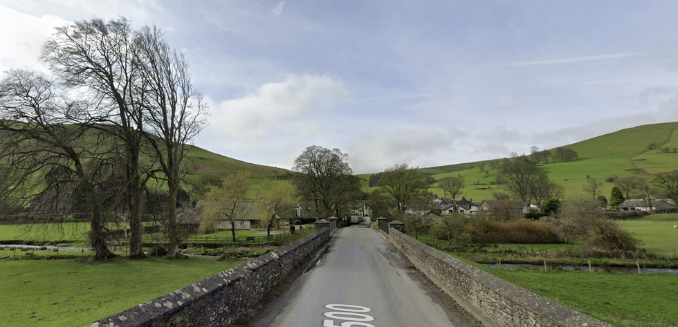 \u200bThe landslide happened in Llanarmon Dyffryn Ceiriog, near Llangollen
