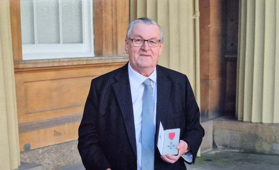 \u200bThe late David Lancaster MBE