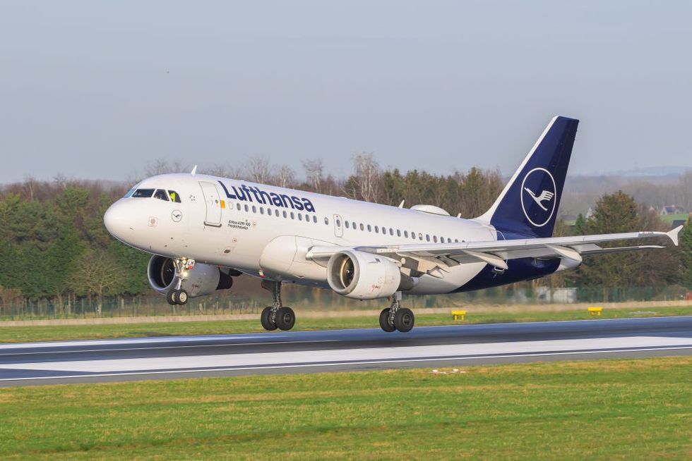 \u200bThe Lufthansa flight had to be delayed