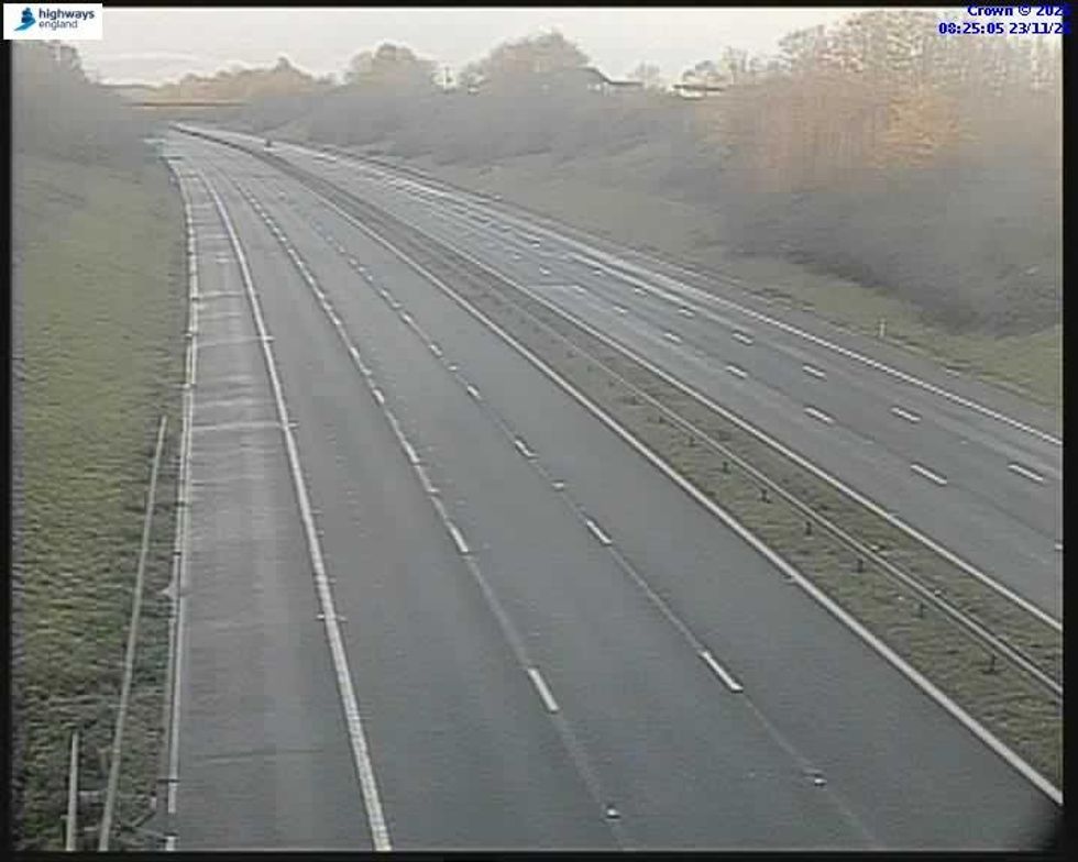 \u200bThe M5 northbound remains closed to traffic