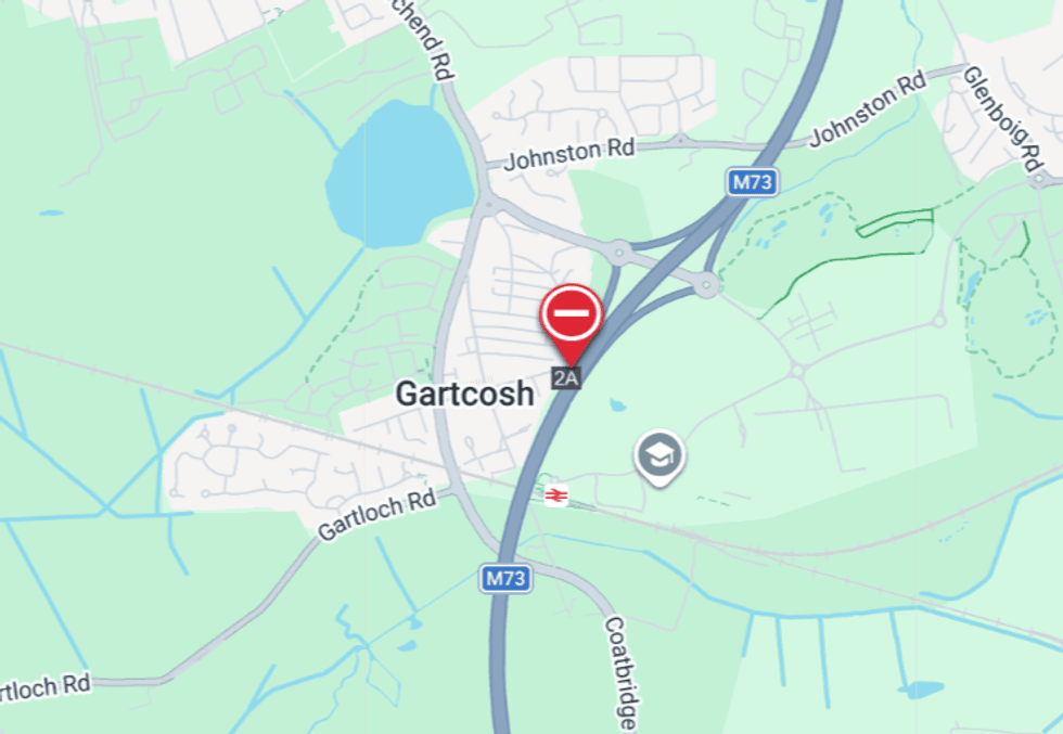 \u200bThe M73 northbound off-slip has been closed this morning