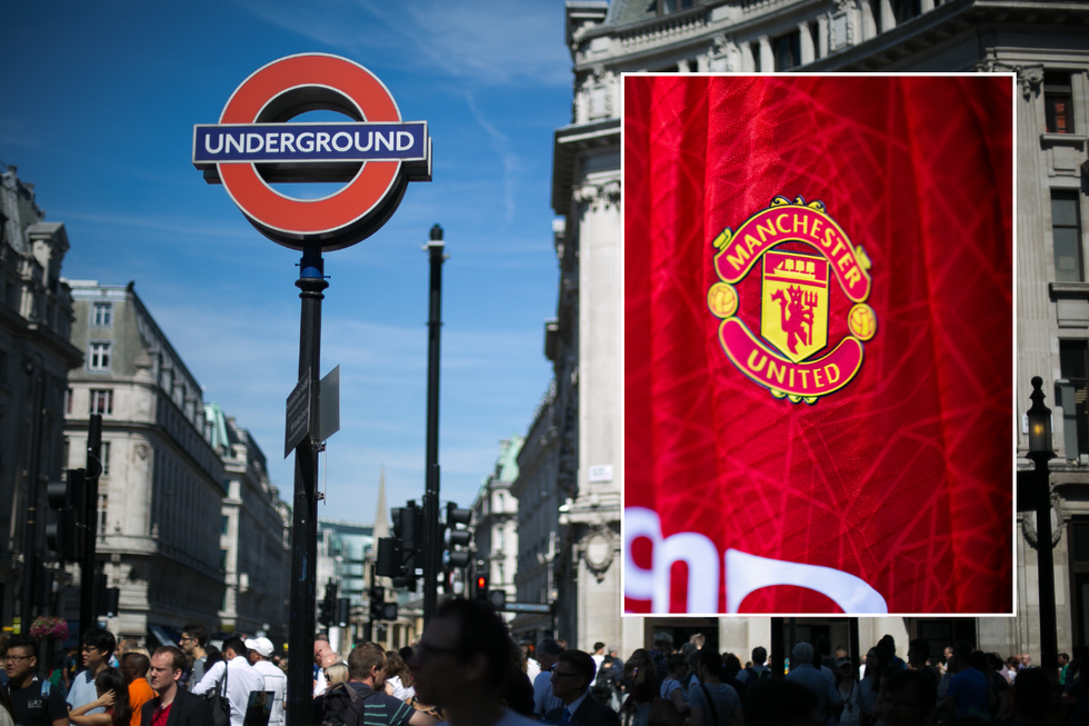\u200bThe man was spotted wearing the shirt outside Oxford Circus station