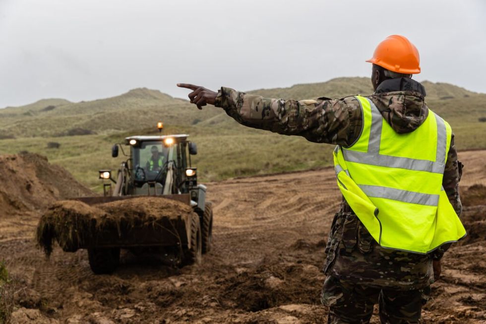 \u200bThe MoD has been investing in sand dunes in the Cornwall training area