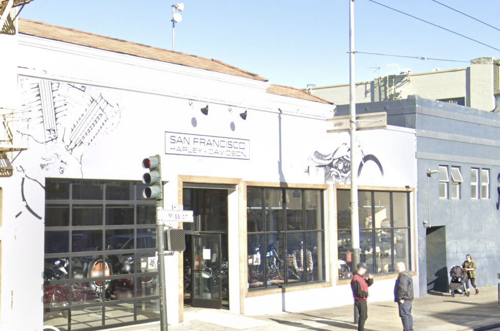 \u200bThe most recent location for the San Francisco Harley-Davidson