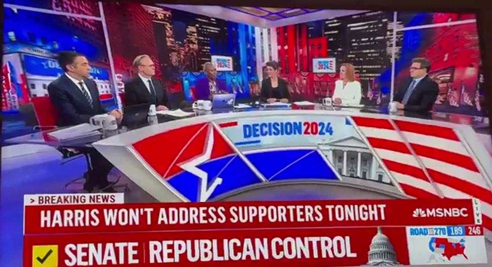 \u200bThe MSNBC panel watched on as Joy Reid made the comments
