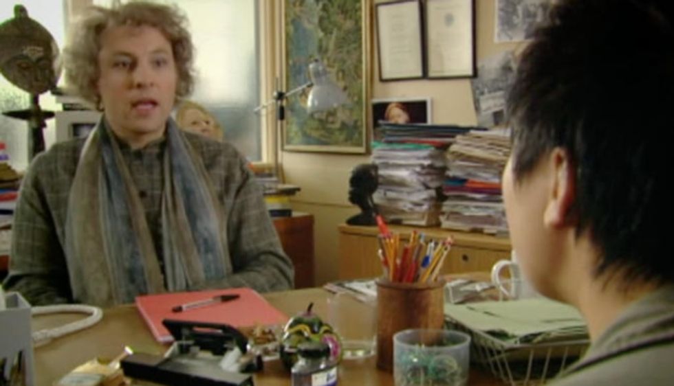\u200bThe offensive clip involved David Walliams' character speaking to an Asian character