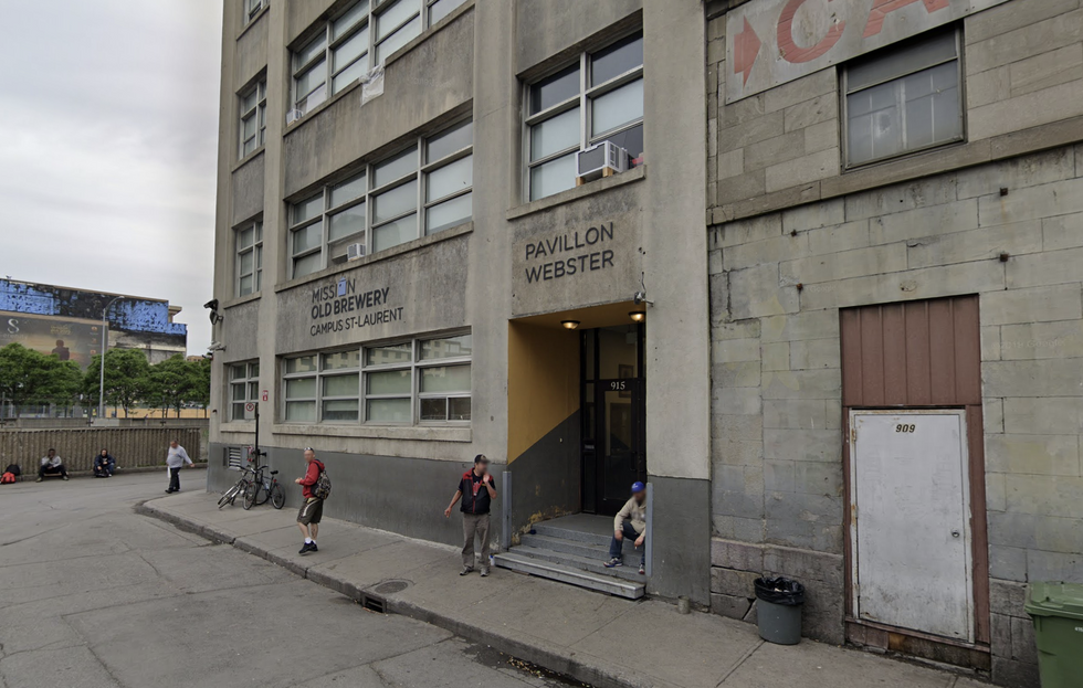 \u200bThe Old Brewery Mission, just a few streets away from the centre