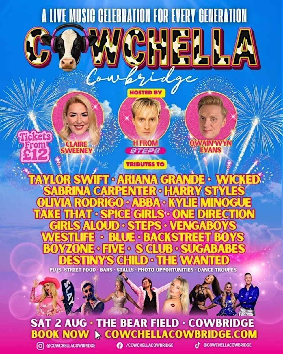 \u200bThe original Cowchella poster