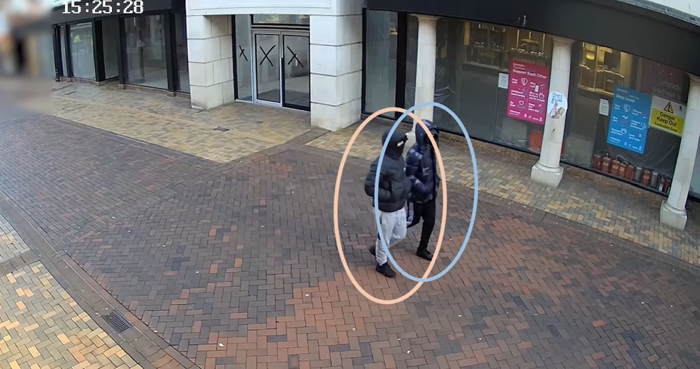 \u200bThe pair could be seen walking through town together