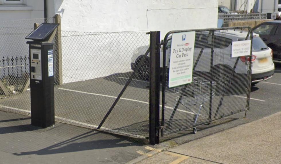 \u200bThe parking machine