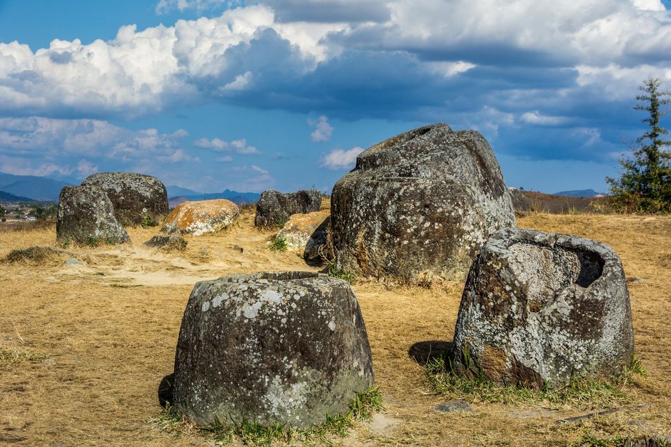 \u200bThe Plain of Jars in Xieng Khouang Plateau,