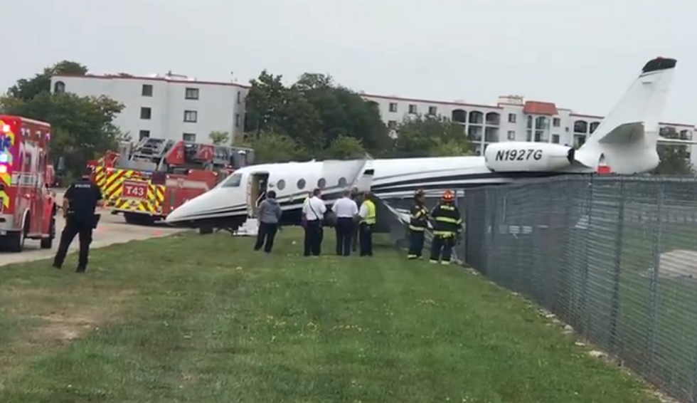 \u200bThe plane crashed into a fence on Hintz Road