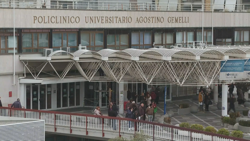 \u200bThe pontiff was admitted to Rome\u2019s Gemelli hospital on Friday